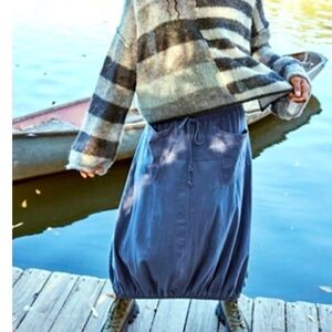 Free People midi skirt